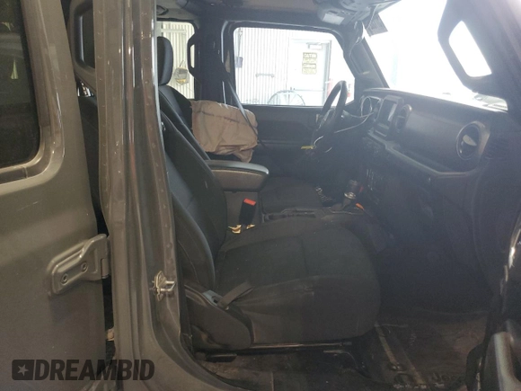 2020 Jeep Wrangler Unlimited Willys with VIN 1C4HJXDM2LW345683, listed as a Copart auction lot 57156215 with Not provided miles and Salvage title. Bid and sale history available at DreamBid. Image 7.