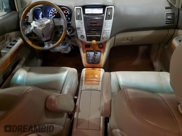2005 Lexus RX 330 z VIN 2T2HA31U65C053507, wystawiony jako Copart lot #57128915 z przebiegiem 181 262 mil mil oraz Szkoda całkowita • Salvage title. Historia ofert i sprzedaży dostępna na DreamBid. Obrazek 8.