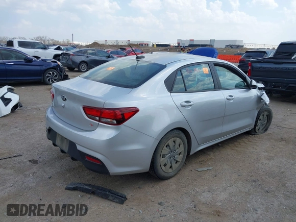 2020 Kia Rio LX with VIN 3KPA24AD5LE311944, listed as a IAAI auction lot 41877006 with 94,250 mi miles and . Bid and sale history available at DreamBid. Image 4.
