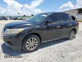 2014 Nissan Pathfinder Platinum with VIN 5N1AR2MM6EC650486, listed as a Copart auction lot 62717555 with 137,215 mi miles and Clean title. Bid and sale history available at DreamBid. Image 1.
