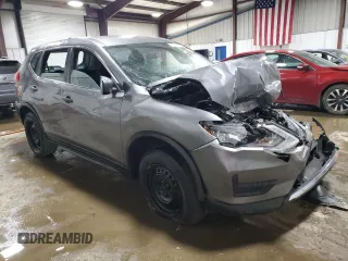2017 Nissan Rogue SV with VIN KNMAT2MV8HP551180, listed as a Copart auction lot 62375215 with Not provided miles and Salvage title. Bid and sale history available at DreamBid. Image 4.