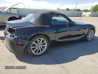 2007 BMW Z4 3.0i with VIN 4USBU33567LW71567, listed as a Copart auction lot 56680695 with 95,138 mi miles and Salvage title. Bid and sale history available at DreamBid. Image 3.