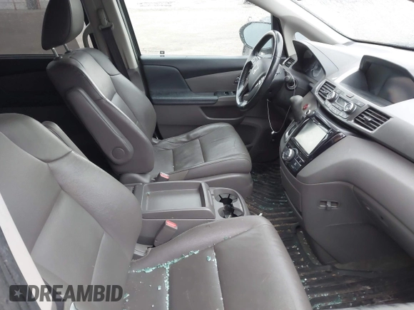 2017 Honda Odyssey EX-L with VIN 5FNRL5H68HB026010, listed as a IAAI auction lot 41884999 with 138,943 mi miles and . Bid and sale history available at DreamBid. Image 5.