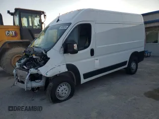 2024 Ram ProMaster Cargo Tradesman with VIN 3C6LRVBGXRE118398, listed as a Copart auction lot 89060345 with 6,189 mi miles and Salvage Title. Bid and sale history available at DreamBid. Image 1.