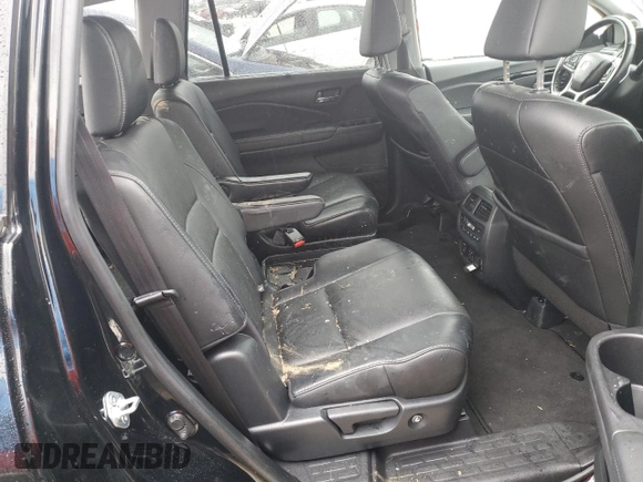 2021 Honda Pilot Elite with VIN 5FNYF6H02MB036207, listed as a Copart auction lot 85271354 with 63,295 mi miles and Salvage Title. Bid and sale history available at DreamBid. Image 11.