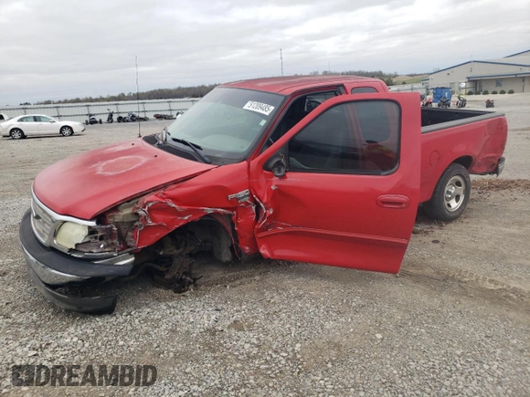 2002 Ford F-150 XL with VIN 1FTRX17W12NB06157, listed as a Copart auction lot 51209485 with 167,953 mi miles and Salvage Title. Bid and sale history available at carsss.com. Image 1.