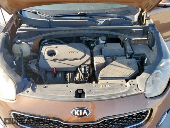 2017 Kia Sportage EX with VIN KNDPN3AC0H7233986, listed as a Copart auction lot 62159405 with 149,855 mi miles and Salvage title. Bid and sale history available at DreamBid. Image 11.