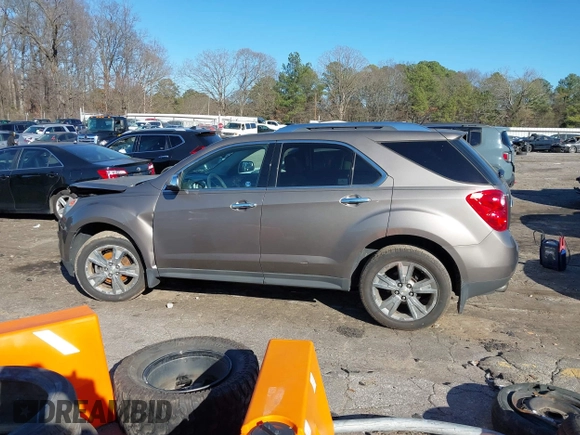 2012 Chevrolet Equinox LTZ with VIN 2GNFLGE50C6267916, listed as a IAAI auction lot 41585391 with 144,853 mi miles. Bid and sale history available at carsss.com. Image 14.