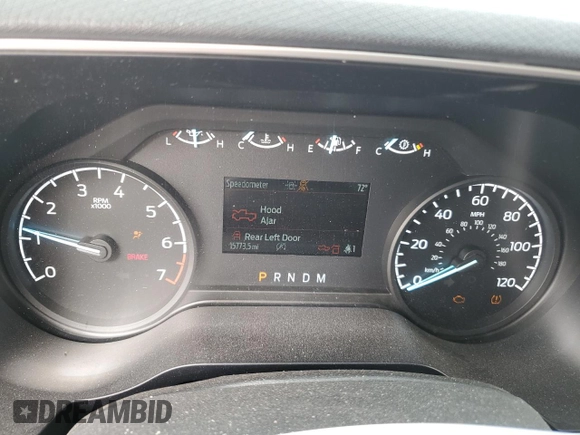 2023 Ford F-150 XL with VIN 1FTEW1CP4PKF86851, listed as a Copart auction lot 50611185 with 15,773 mi miles and Salvage Title. Bid and sale history available at DreamBid. Image 9.