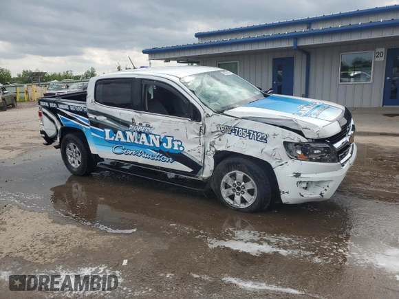 2019 Chevrolet Colorado 4WD Work Truck z VIN 1GCGTBEN7K1161044, wystawiony jako Copart lot #60033155 z przebiegiem 52 449 mil mil oraz Szkoda całkowita • Salvage title. Historia ofert i sprzedaży dostępna na DreamBid. Obrazek 4.