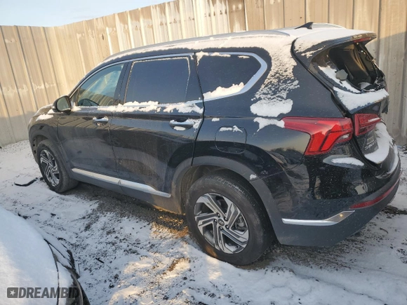 2023 Hyundai Santa Fe SEL with VIN 5NMS34AJ5PH620738, listed as a Copart auction lot 89128395 with 22,453 mi miles and Salvage Title. Bid and sale history available at carsss.com. Image 2.
