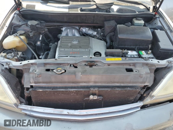 2001 Lexus RX 300 with VIN JTJGF10U110106266, listed as a Copart auction lot 71584334 with 245,561 mi miles and Salvage Title. Bid and sale history available at carsss.com. Image 14.