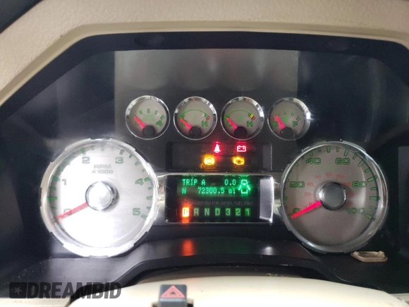 2010 Ford Super Duty F-250 SRW XL with VIN 1FTSW2BR3AEA49454, listed as a Copart auction lot 85490764 with 72,300 mi miles and Salvage Title. Bid and sale history available at carsss.com. Image 9.