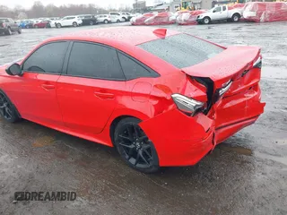 2023 Honda Civic Sport with VIN 2HGFE2F51PH502887, listed as a IAAI auction lot 42021914 with 48,540 mi miles and . Bid and sale history available at DreamBid. Image 3.