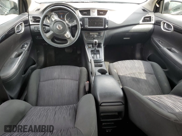 2019 Nissan Sentra SV with VIN 3N1AB7AP7KL627077, listed as a Copart auction lot 53844145 with 103,295 mi miles and Salvage Title. Bid and sale history available at DreamBid. Image 8.