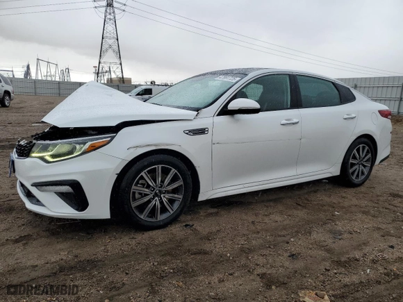 2019 Kia Optima EX with VIN 5XXGU4L13KG333132, listed as a Copart auction lot 47991725 with 93,769 mi miles and Salvage Title. Bid and sale history available at carsss.com. Image 1.