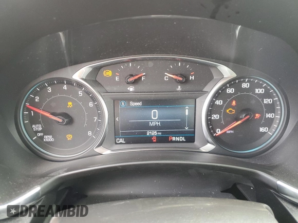 2024 Chevrolet Equinox LT with VIN 3GNAXKEG8RL309787, listed as a Copart auction lot 53551435 with 2,125 mi miles and Salvage title. Bid and sale history available at DreamBid. Image 9.