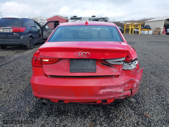 2015 Audi A3 2.0T Premium Plus with VIN WAUEFGFFXF1044922, listed as a IAAI auction lot 41709772 with 77,700 mi miles. Bid and sale history available at carsss.com. Image 16.