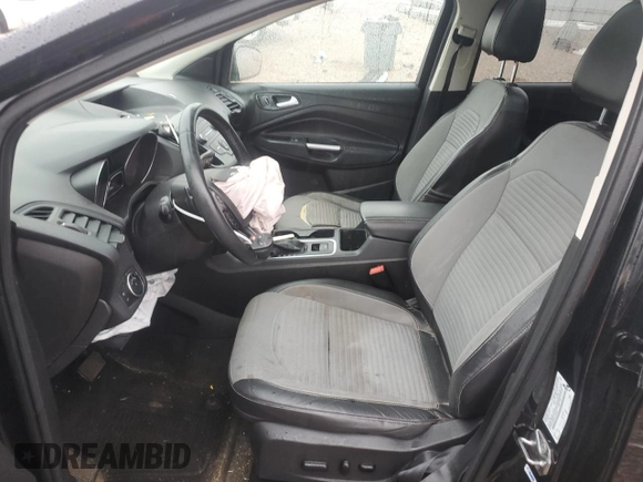 2017 Ford Escape SE with VIN 1FMCU0G96HUD36080, listed as a Copart auction lot 43079375 with 92,172 mi miles and Salvage Title. Bid and sale history available at carsss.com. Image 7.