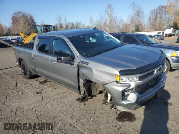 2023 Chevrolet Silverado 1500 RST with VIN 1GCUDEED9PZ215512, listed as a Copart auction lot 82999534 with 11,298 mi miles and Salvage Title. Bid and sale history available at DreamBid. Image 4.