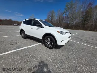2017 Toyota RAV4 LE with VIN JTMBFREV5HJ14689, listed as a Copart auction lot 54691435 with 258,400 mi miles and Clean Title. Bid and sale history available at carsss.com. Image 1.
