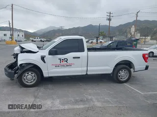 2022 Ford F-150 XL with VIN 1FTMF1CB4NKE51463, listed as a IAAI auction lot 42034226 with 82,658 mi miles and . Bid and sale history available at DreamBid. Image 14.