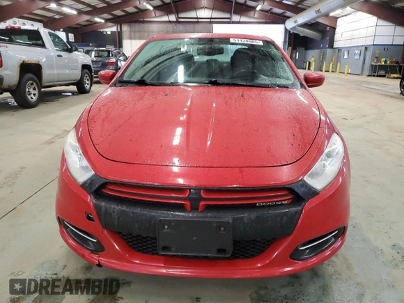2013 Dodge Dart Rallye with VIN 1C3CDFBH1DD122831, listed as a Copart auction lot 51438605 with 86,220 mi miles and Clean Title. Bid and sale history available at carsss.com. Image 5.