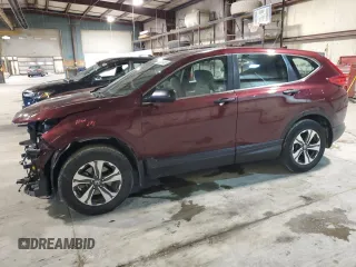 2019 Honda CR-V LX with VIN 2HKRW6H34KH226698, listed as a Copart auction lot 49835465 with 109,292 mi miles and Salvage Title. Bid and sale history available at carsss.com. Image 1.