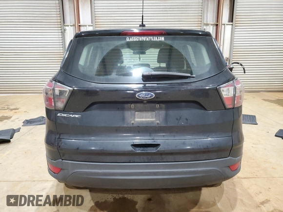 2017 Ford Escape S with VIN 1FMCU0F70HUB18958, listed as a Copart auction lot 46043985 with 190,447 mi miles and Salvage Title. Bid and sale history available at carsss.com. Image 6.