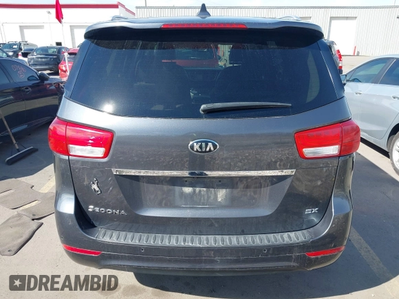 2016 Kia Sedona EX with VIN KNDMC5C12G6187338, listed as a IAAI auction lot 41735643 with 177,998 mi miles. Bid and sale history available at carsss.com. Image 16.