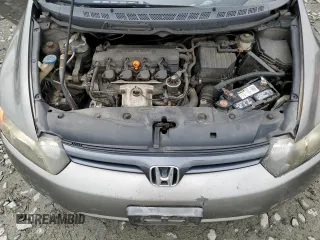 2006 Honda Civic Cpe LX with VIN 2HGFG12666H529570, listed as a Copart auction lot 63172594 with 220,481 mi miles and Salvage Title. Bid and sale history available at carsss.com. Image 11.