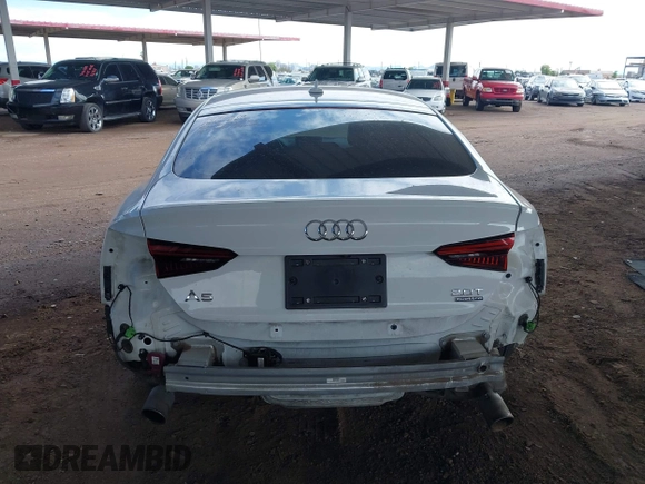 2018 Audi A5 Sportback Premium with VIN WAUANCF52JA130204, listed as a IAAI auction lot 42392730 with 79,466 mi miles and . Bid and sale history available at DreamBid. Image 6.