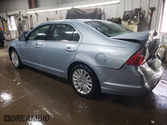 2010 Ford Fusion Hybrid with VIN 3FADP0L35AR295042, listed as a Copart auction lot 52731875 with 187,567 mi miles and Salvage Title. Bid and sale history available at carsss.com. Image 2.