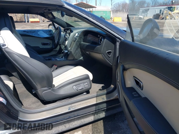 2014 Bentley Continental GT with VIN SCBGH3ZA2EC096873, listed as a IAAI auction lot 36889288 with Not Provided miles and . Bid and sale history available at DreamBid. Image 5.