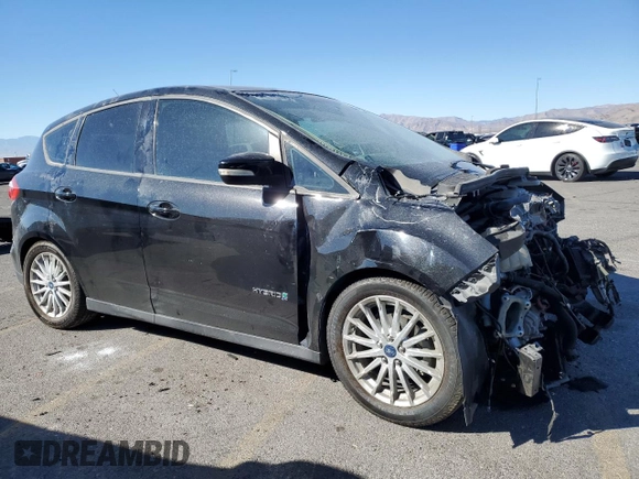2013 Ford C-Max SE with VIN 1FADP5AU6DL525733, listed as a Copart auction lot 42211285 with 111,031 mi miles and Salvage Title. Bid and sale history available at carsss.com. Image 4.