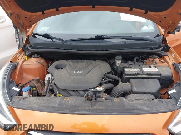 2015 Hyundai Accent Sport with VIN KMHCU5AE3FU205849, listed as a IAAI auction lot 41827093 with 112,980 mi miles. Bid and sale history available at carsss.com. Image 10.