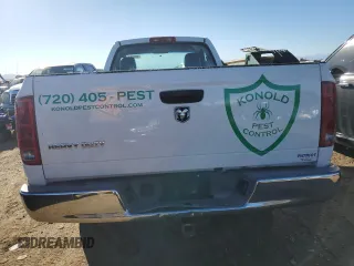 2005 Dodge Ram 2500 SLT with VIN 3D7KR26D55G840336, listed as a Copart auction lot 73039634 with 34,341 mi miles and Salvage Title. Bid and sale history available at carsss.com. Image 6.