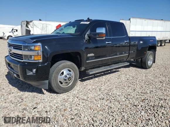 2016 Chevrolet Silverado 3500HD High Country with VIN 1GC4K1E82GF221171, listed as a Copart auction lot 49282265 with 91,249 mi miles and Salvage Title. Bid and sale history available at carsss.com. Image 1.