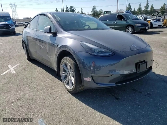 2023 Tesla Model Y Long Range with VIN 7SAYGDEE9PF916202, listed as a Copart auction lot 46614805 with 14,743 mi miles and Salvage Title. Bid and sale history available at carsss.com. Image 11.