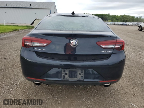 2018 Buick Regal Preferred with VIN W04GL6SX9J1134644, listed as a Copart auction lot 57247995 with 62,519 mi miles and Salvage title. Bid and sale history available at DreamBid. Image 6.