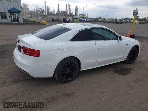 2016 Audi A5 Premium with VIN WAUD2AFR4GA008613, listed as a Copart auction lot 59663125 with 119,525 mi miles and Salvage title. Bid and sale history available at DreamBid. Image 3.