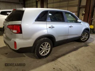 2014 Kia Sorento LX with VIN 5XYKT3A60EG460197, listed as a Copart auction lot 46849535 with 103,949 mi miles and Clean Title. Bid and sale history available at DreamBid. Image 3.
