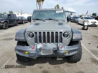 2022 Jeep Gladiator Rubicon with VIN 1C6JJTBG5NL149501, listed as a Copart auction lot 53029565 with 46,151 mi miles and Salvage title. Bid and sale history available at DreamBid. Image 5.