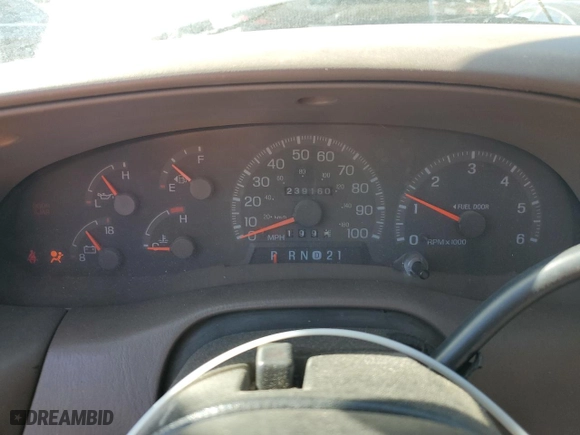 1998 Ford F-150 Standard with VIN 1FTZX1768WNB12818, listed as a Copart auction lot 51514435 with 239,160 mi miles and Salvage Title. Bid and sale history available at carsss.com. Image 9.