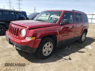2014 Jeep Patriot Sport z VIN 1C4NJPBB4ED912933, wystawiony jako Copart lot #56002405 z przebiegiem 60 420 mil mil oraz Szkoda całkowita • Salvage title. Historia ofert i sprzedaży dostępna na DreamBid. Obrazek 1.
