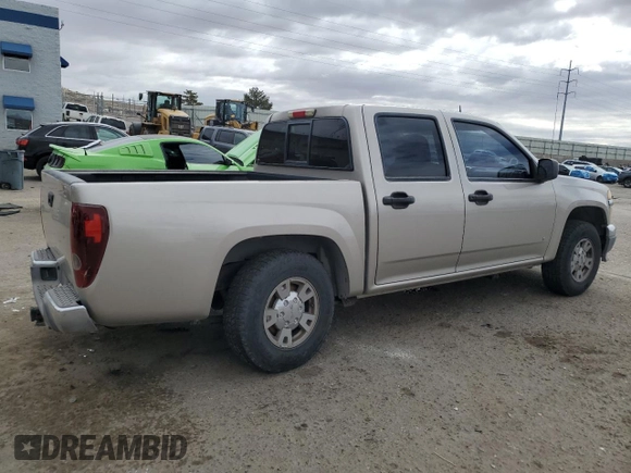 2008 GMC Canyon SLE2 with VIN 1GTCS43E288225393, listed as a Copart auction lot 45380955 with 148,489 mi miles and Salvage Title. Bid and sale history available at carsss.com. Image 3.