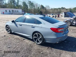 2022 Honda Accord Sport SE with VIN 1HGCV1F43NA007655, listed as a IAAI auction lot 41780298 with 47,428 mi miles and . Bid and sale history available at carsss.com. Image 3.