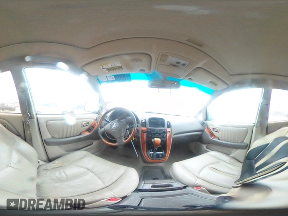 2003 Lexus RX 300 with VIN JTJGF10U430163094, listed as a Copart auction lot 55851845 with 148,126 mi miles and Salvage title. Bid and sale history available at DreamBid. Image 15.