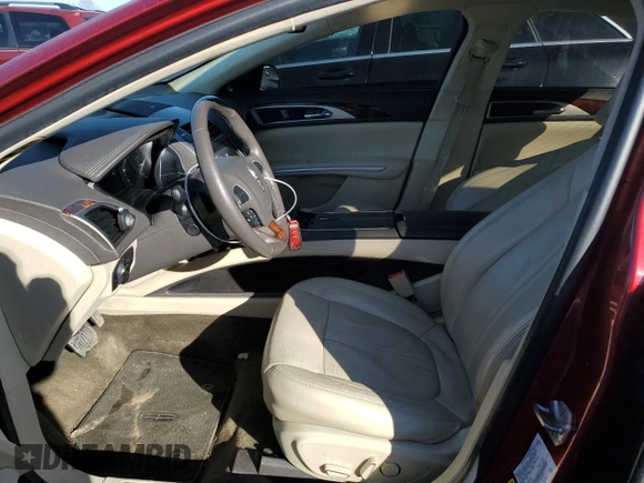 2013 Lincoln MKZ with VIN 3LN6L2J9XDR812823, listed as a Copart auction lot 42560545 with 106,216 mi miles and Salvage Title. Bid and sale history available at DreamBid. Image 7.