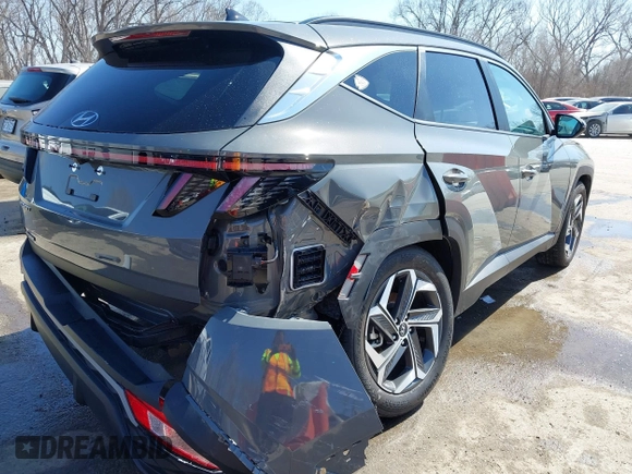 2024 Hyundai Tucson SEL with VIN 5NMJF3DE8RH440314, listed as a IAAI auction lot 41758797 with 4,283 mi miles. Bid and sale history available at carsss.com. Image 6.
